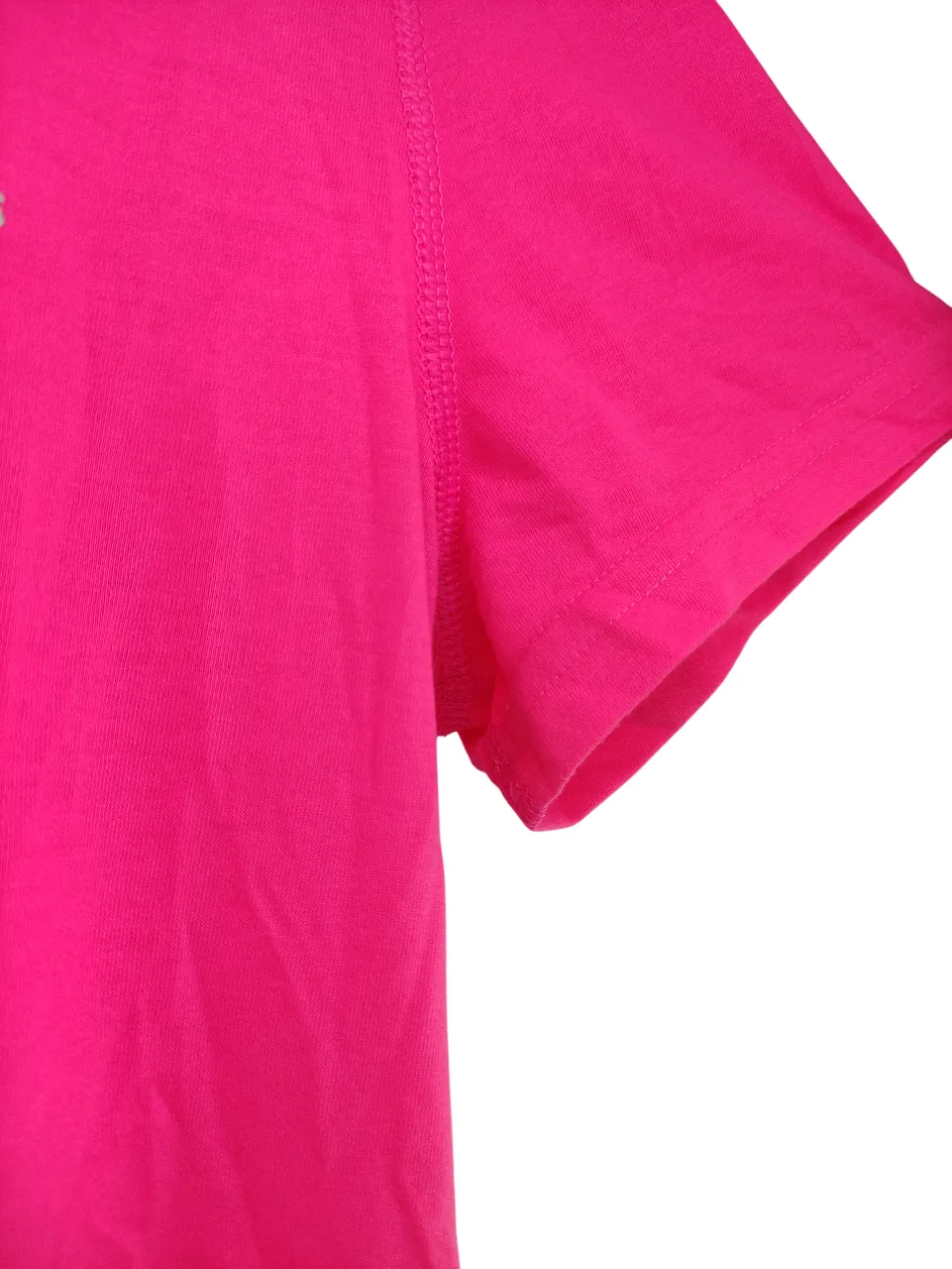 Adidas Pink V-Neck T-Shirt
