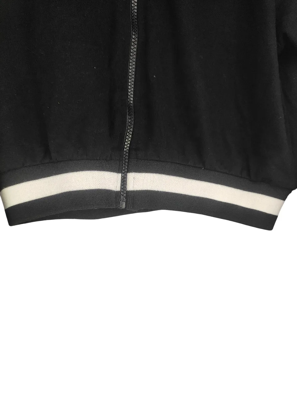 Bomber Jacket Black Cropped