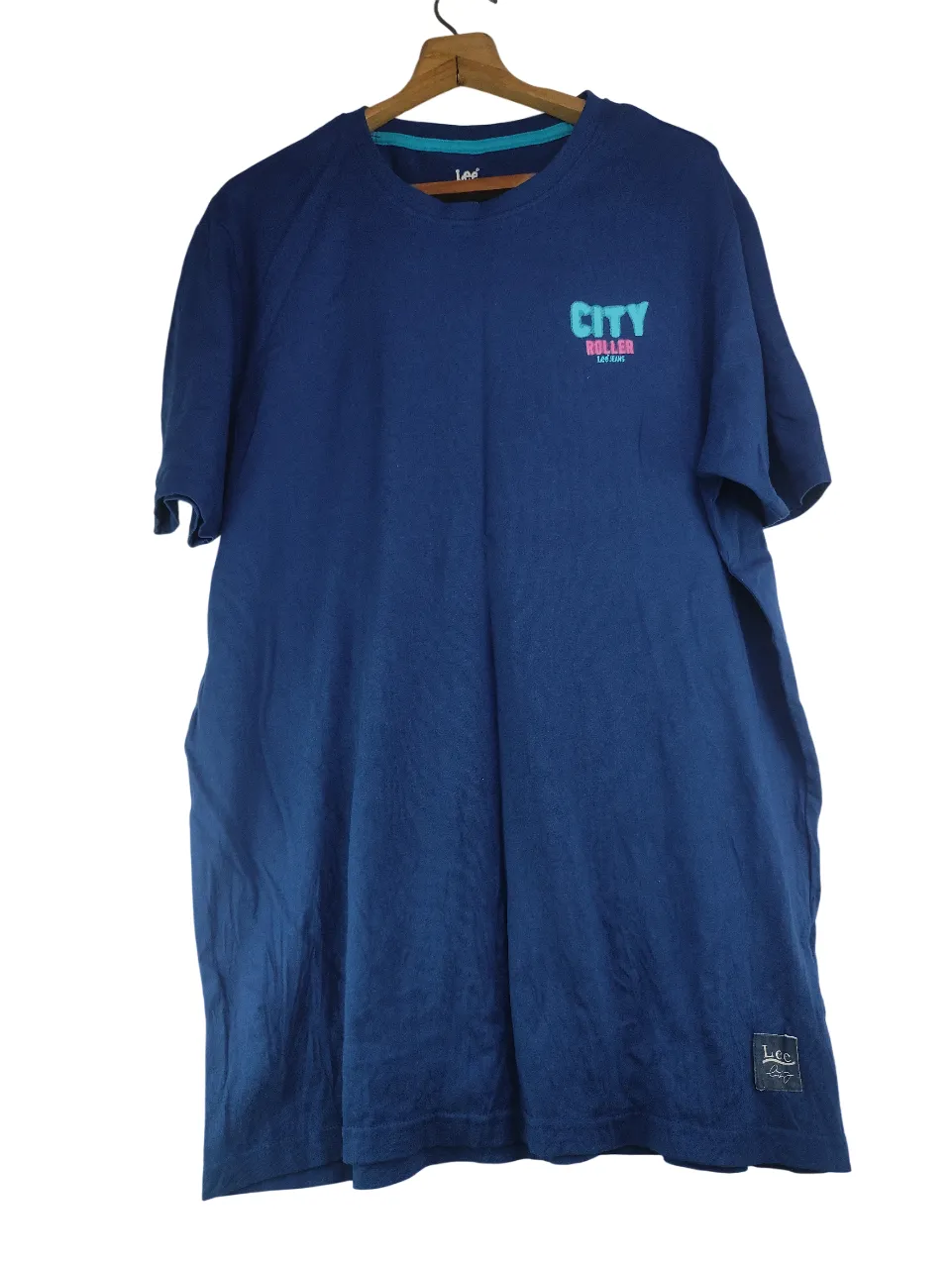 Lee Blue Graphic Print T-Shirt