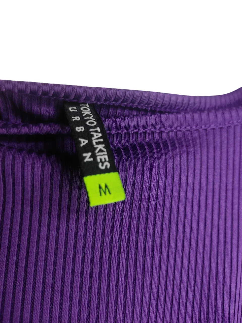 Purple Bodycon Mini Dress