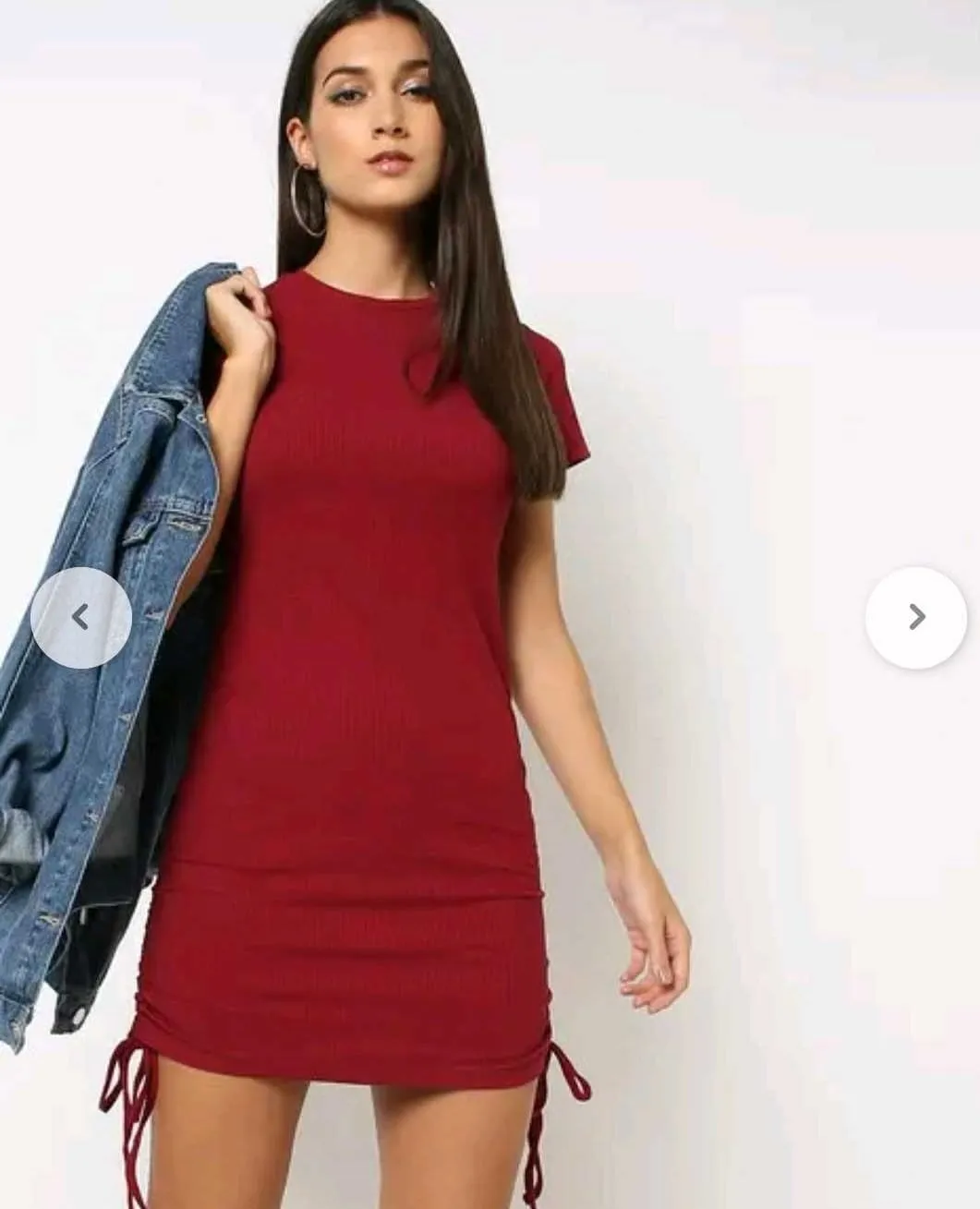 Red Bodycon Mini Dress