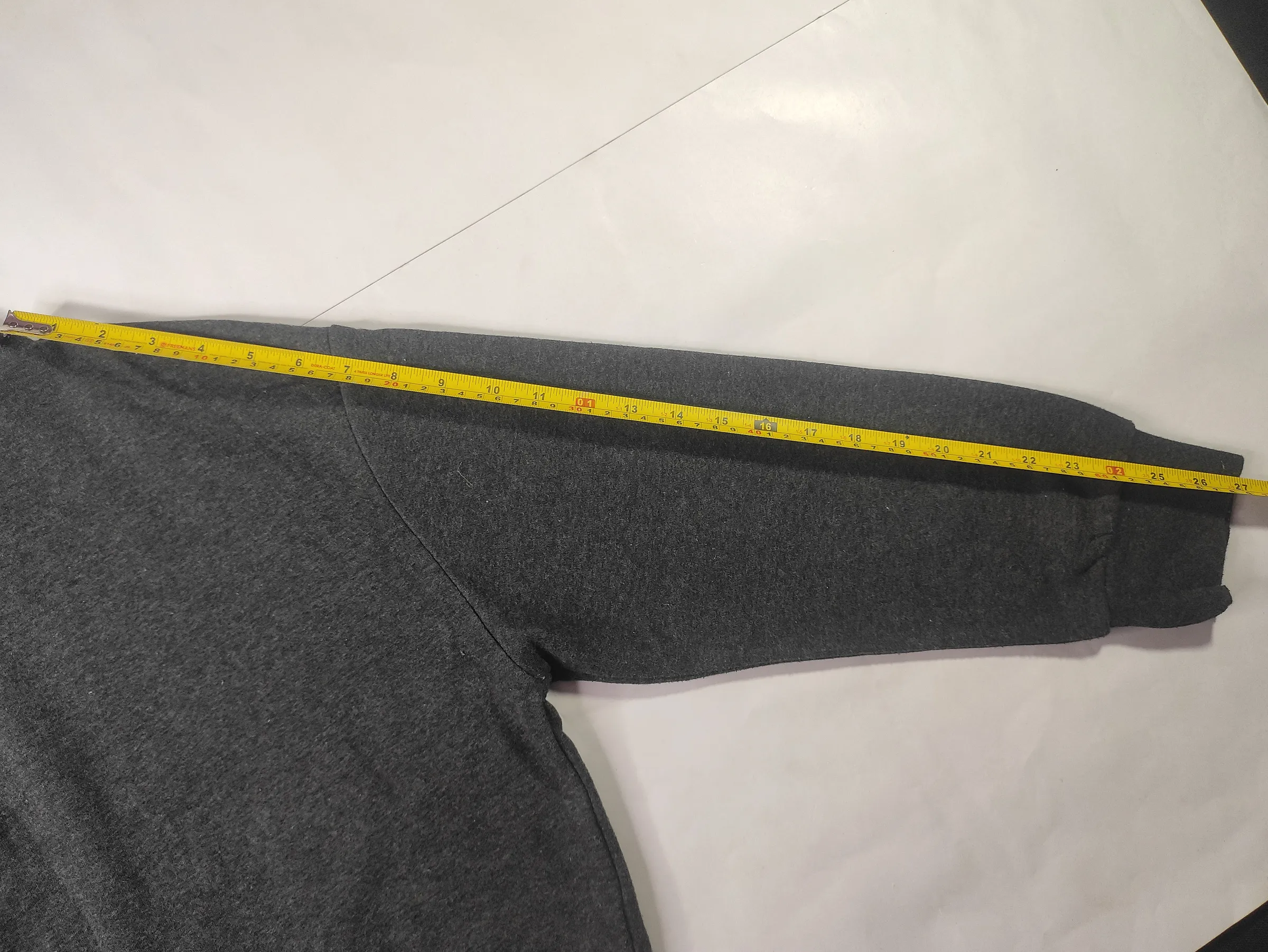 Zara Charcoal Grey High-Neck Sweatshirt