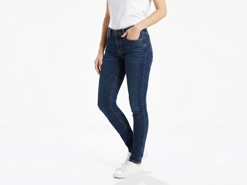 Levi's Women's 601 Pin Skinny Dark Wash Jeans