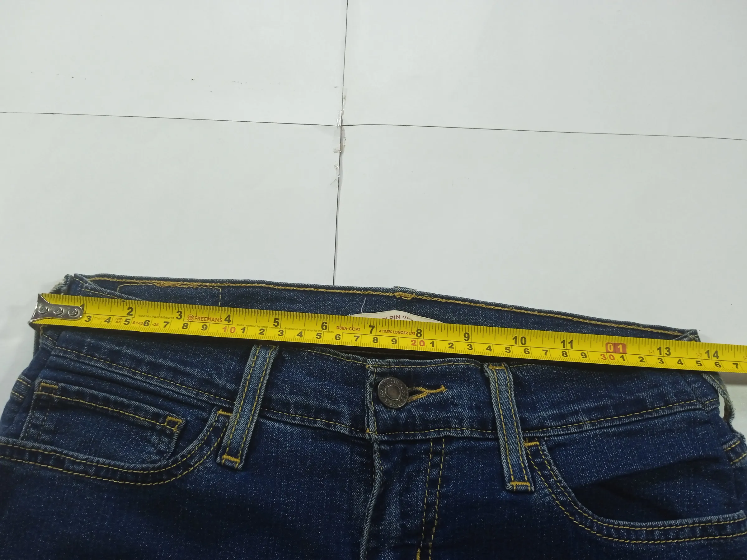 Levi's Women's 601 Pin Skinny Dark Wash Jeans