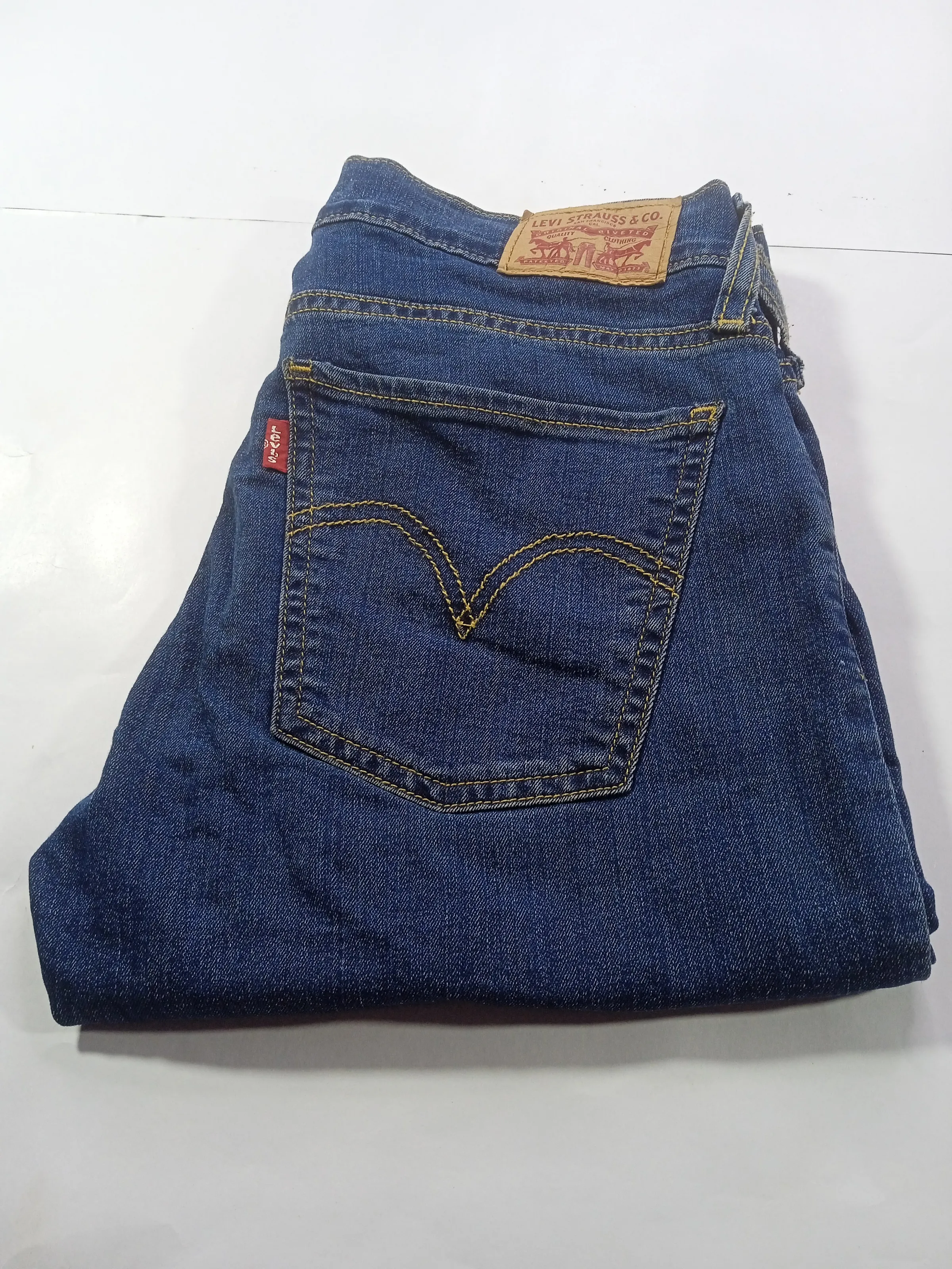 Levi's Women's 601 Pin Skinny Dark Wash Jeans
