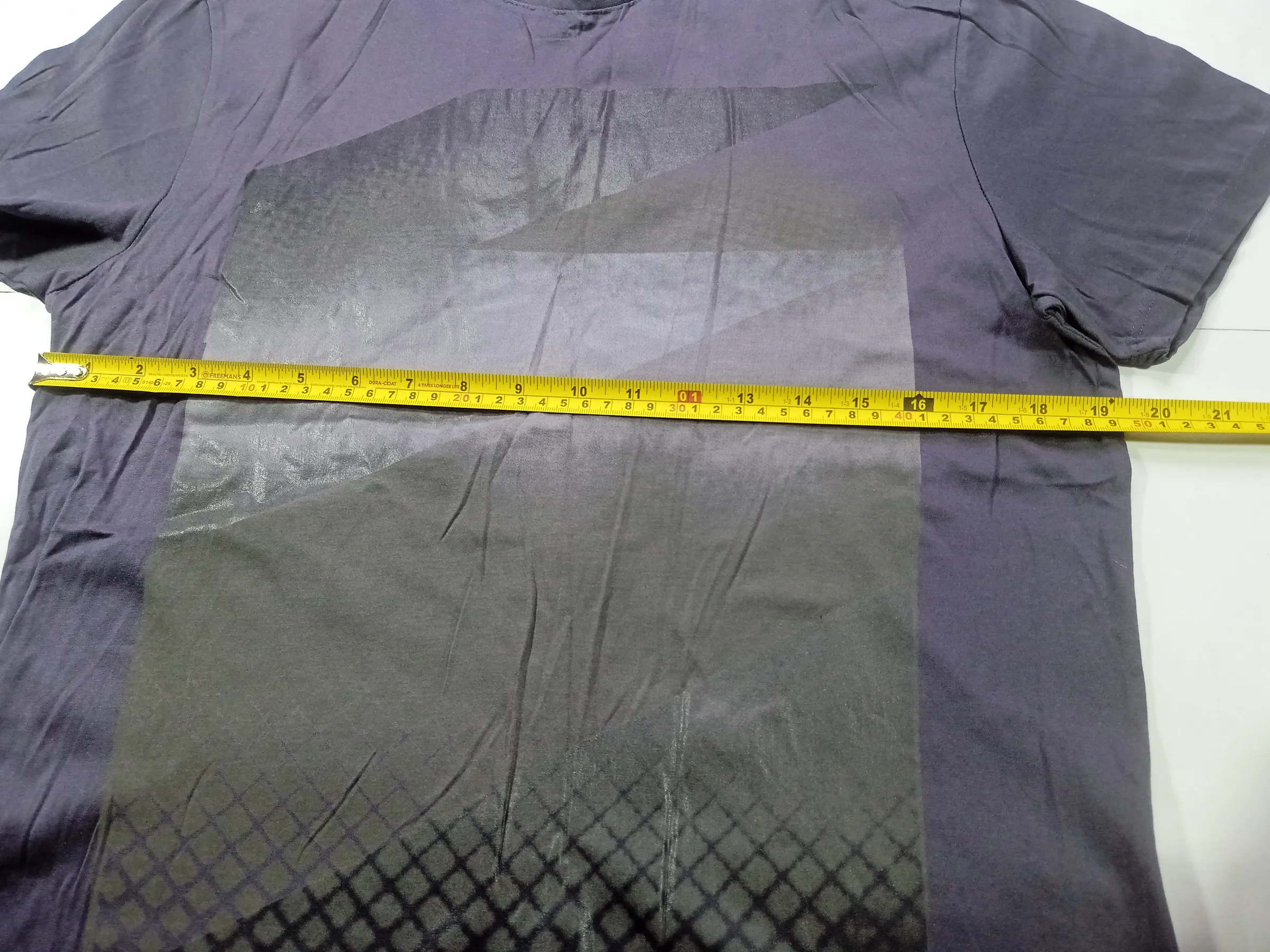 REDLOOP Men's Graphic Print T-Shirt - Medium Grey