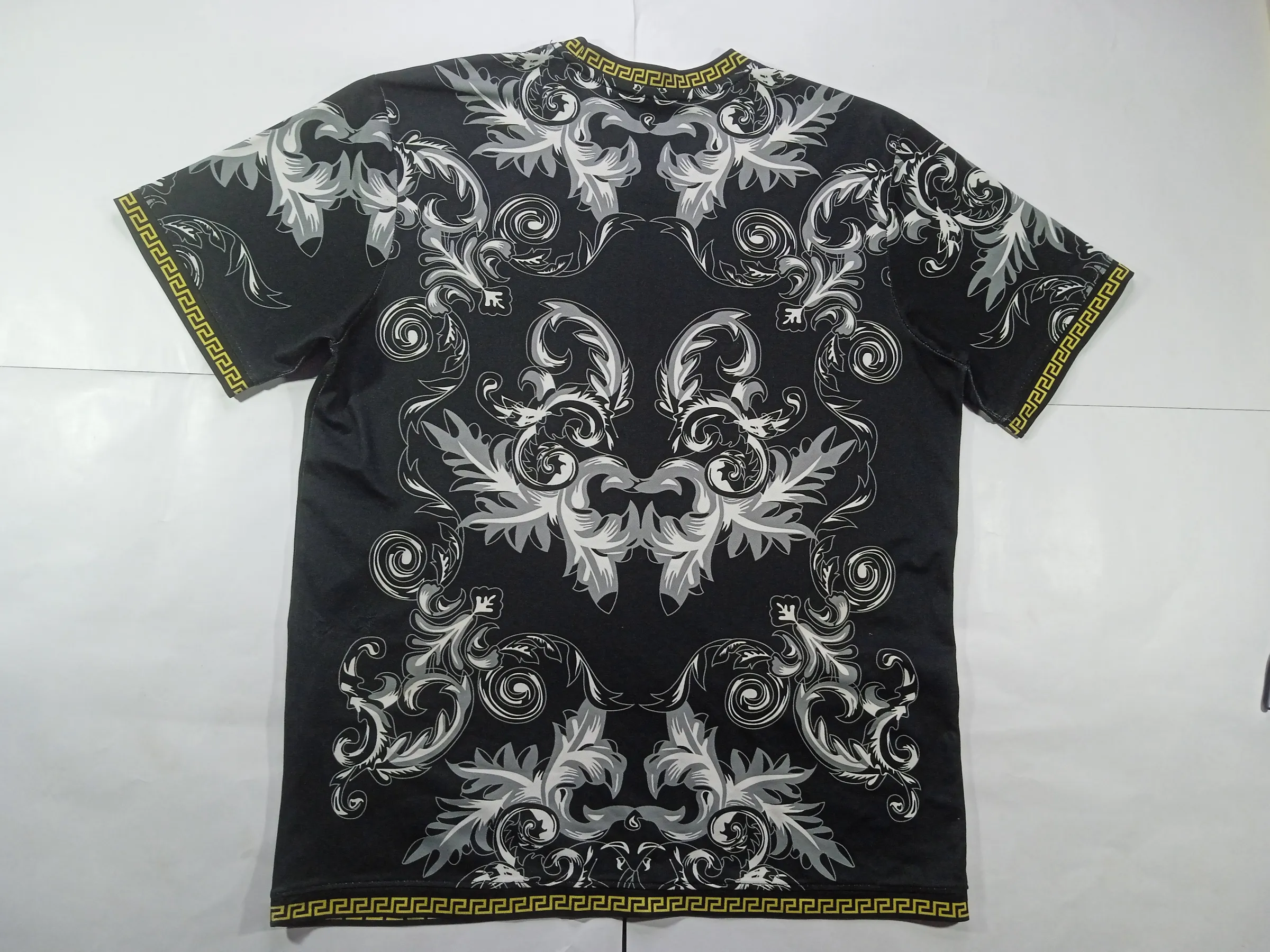 Puma x Versace Italy Special Edition Baroque Graphic T-Shirt – Black/Gold