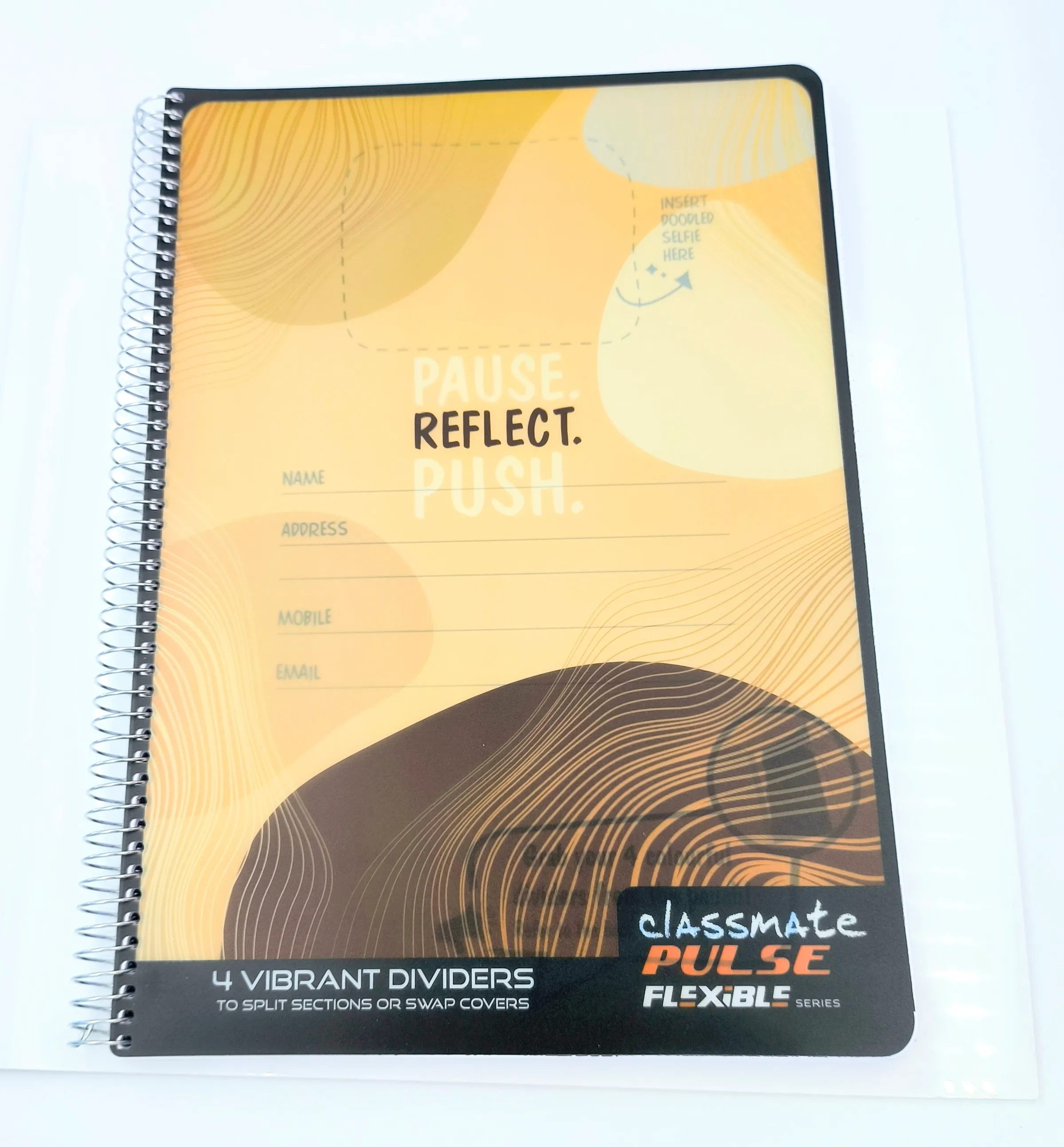 Classmate Pulse Flexible Spiral Notebook - A4