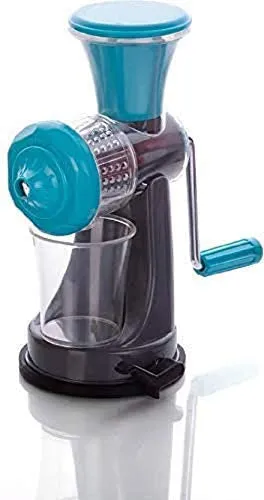 Manual Hand Crank Juicer & Fruit Extractor – Multi-Purpose Kitchen Juicing Machine