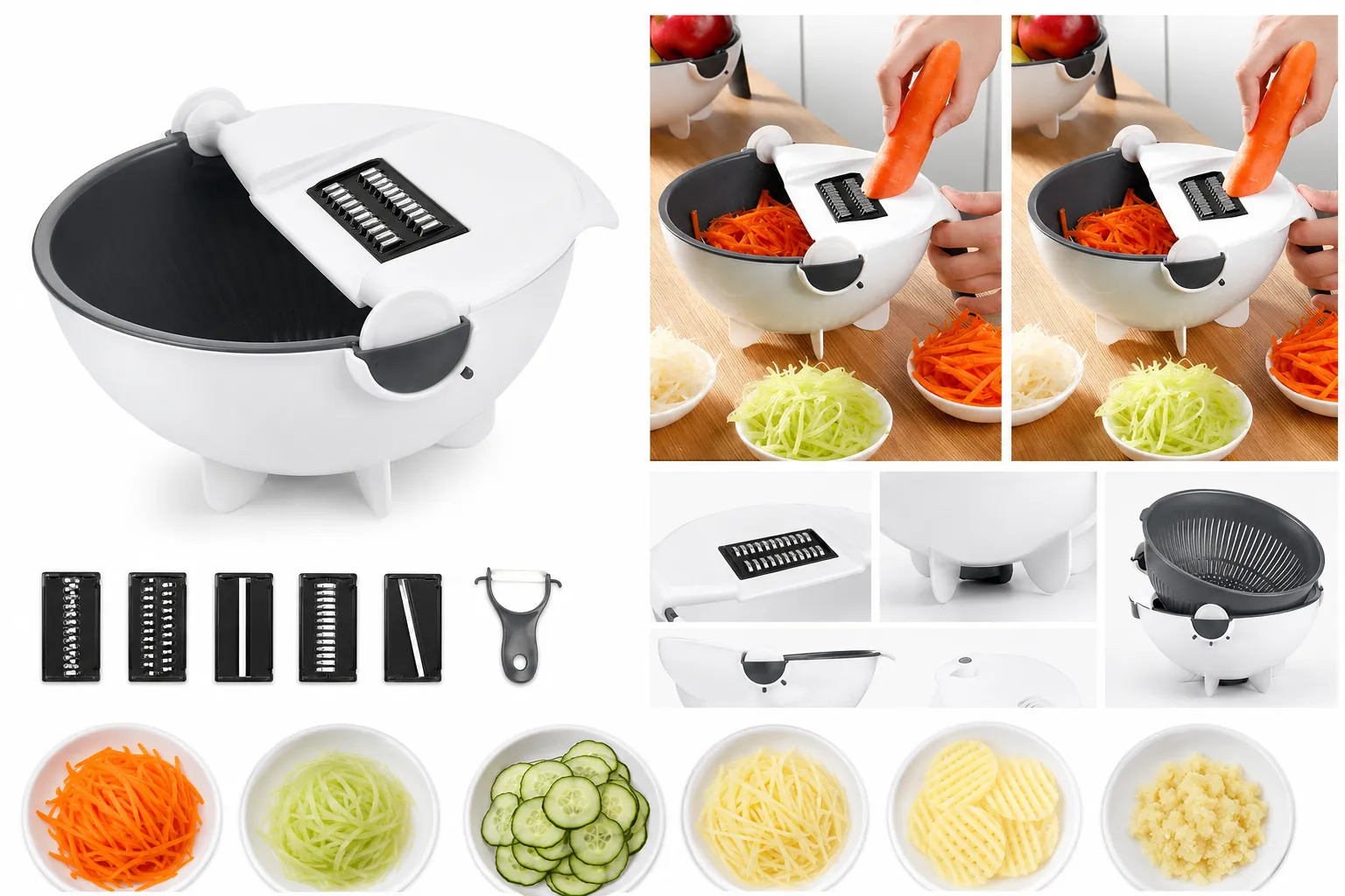 Multipurpose Automatic Fruit & Vegetable Grater