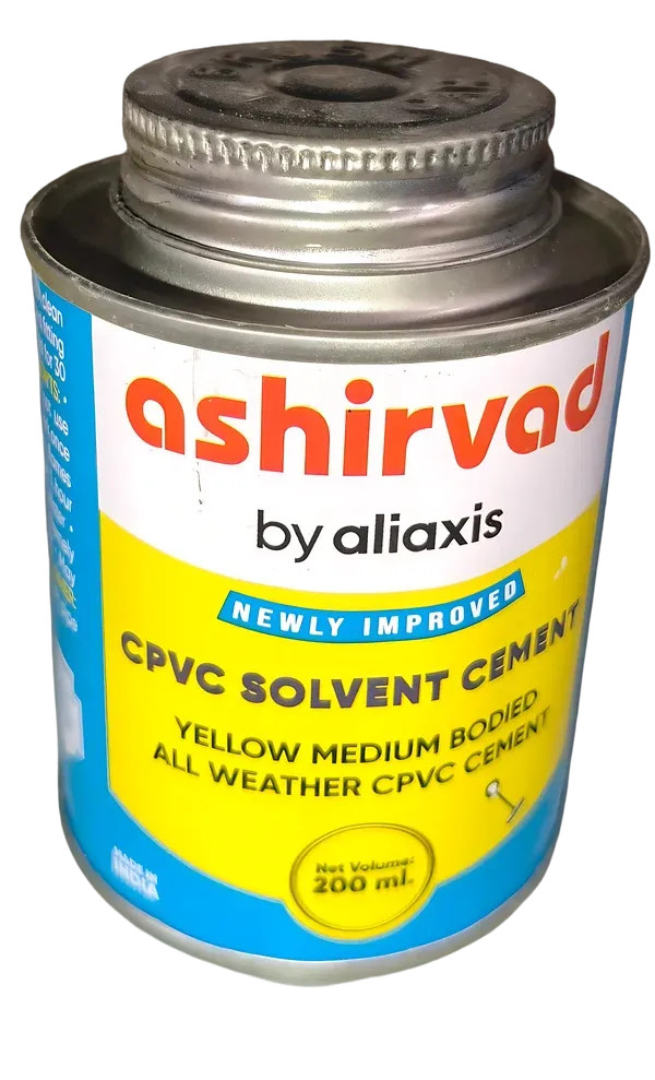 Ashirvad Flowguard Plus 1 Step CPVC Yellow Medium Solvent Cement