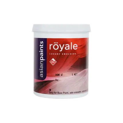 Asian Paints Royale Luxury Emulsion, Base White