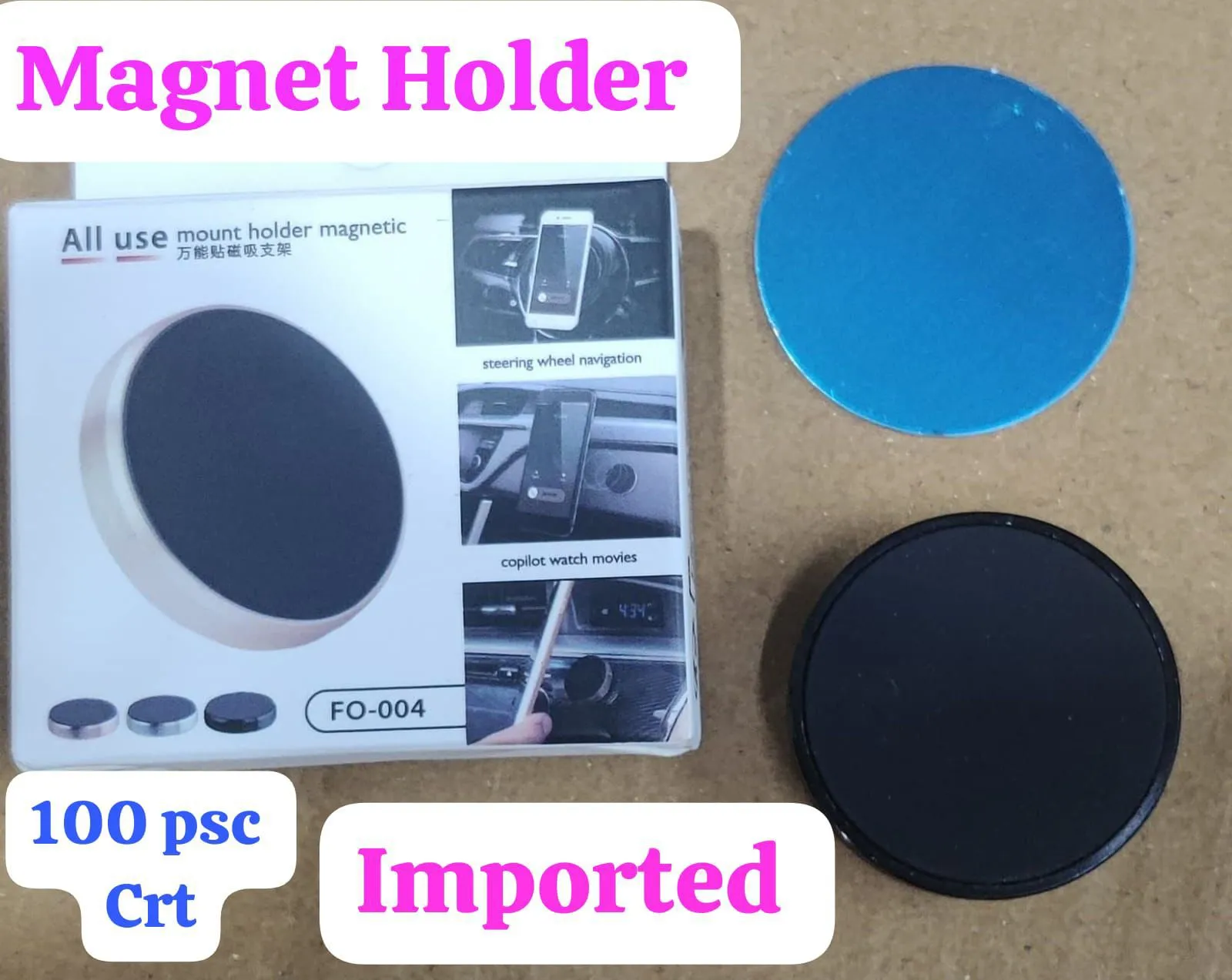 Car magnet mobile holder