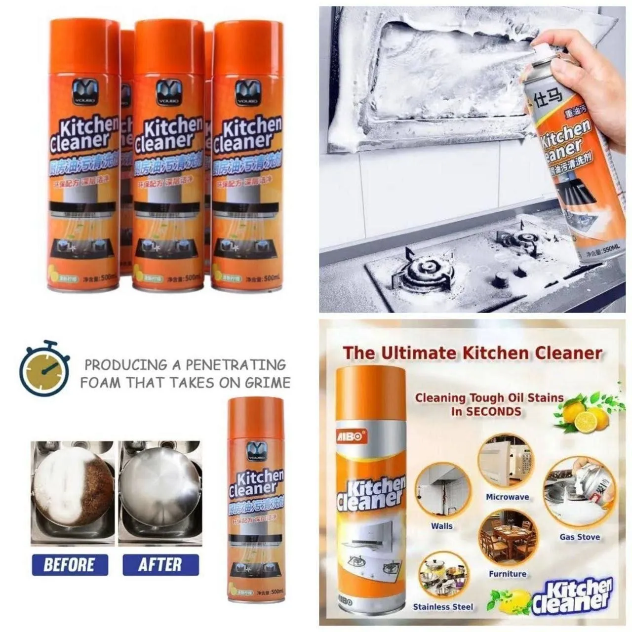 Kitchen cleaner
