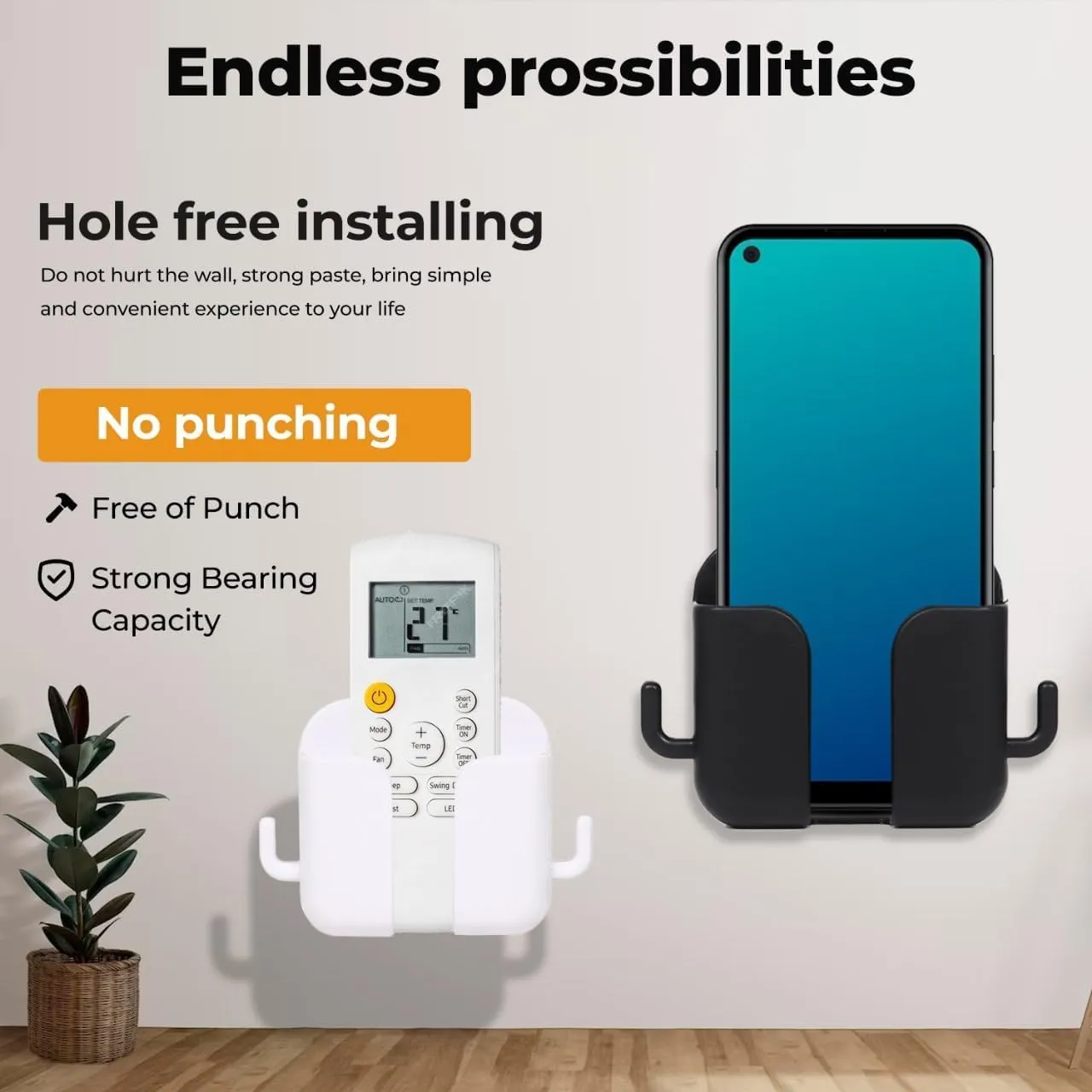 Hook wall holder