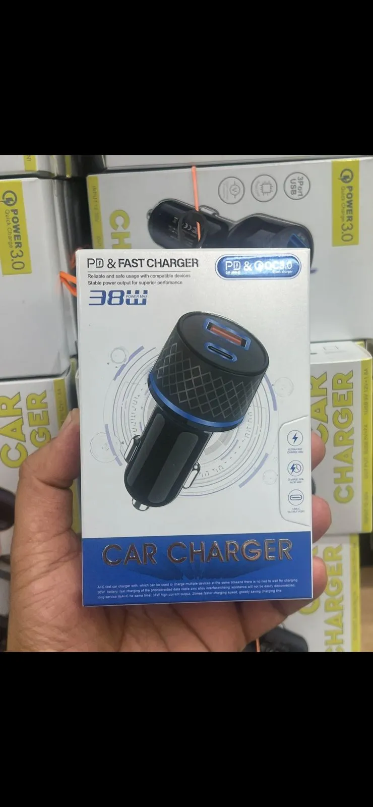 Car dock 38 W