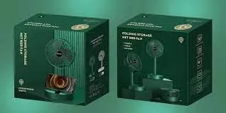 Green fan