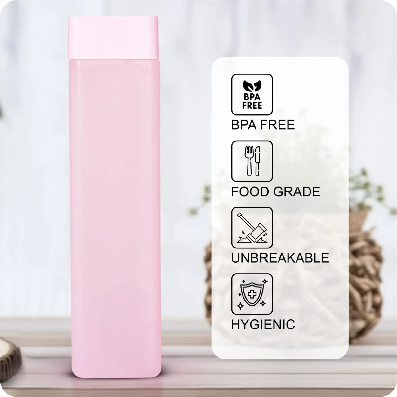 Square Water Bottle