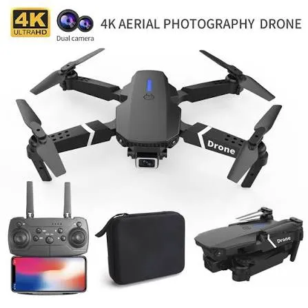 E88 Pro Drone E88 Max Dual Camera Dron Comercial Avec Telecommande De Visionnage Kids Plane Drone With 12Mp Camera