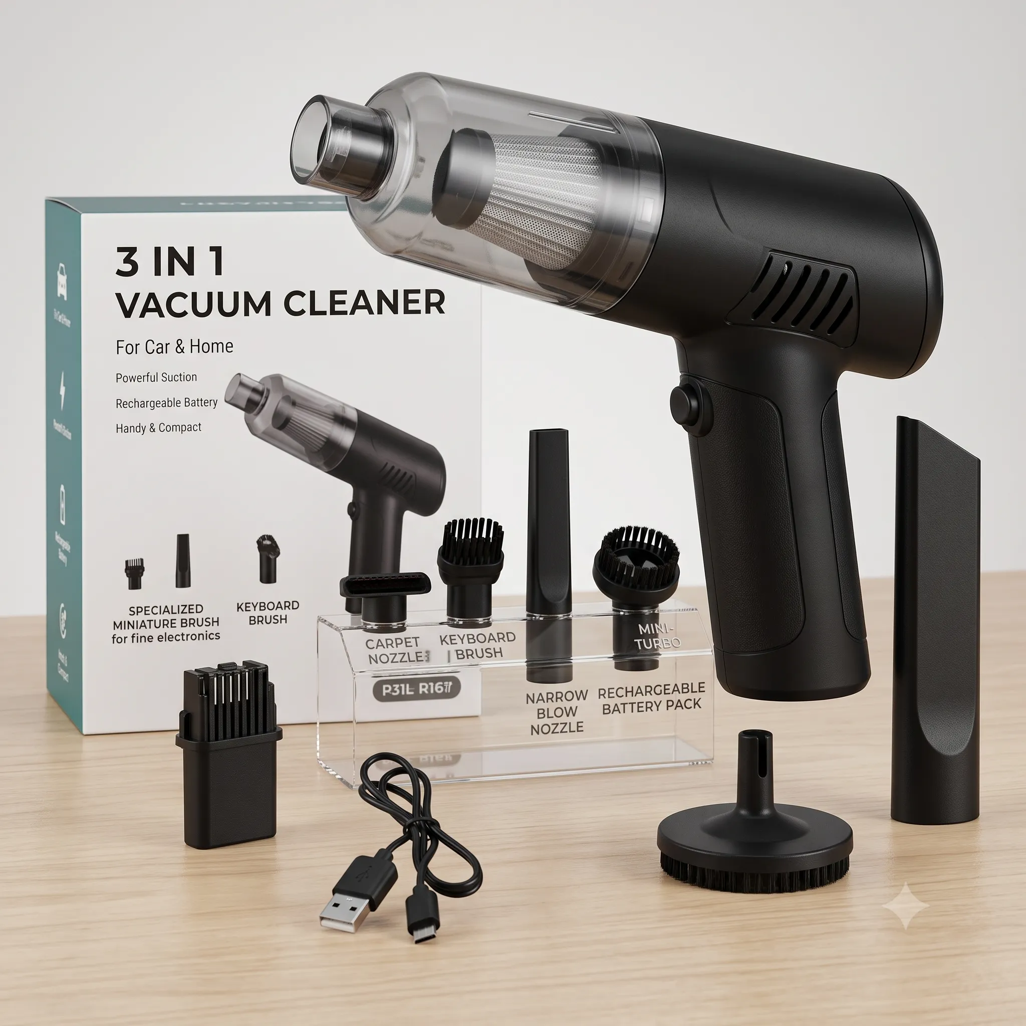3 IN 1 VACCUM CLEANER