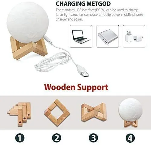 3D MOON LAMP