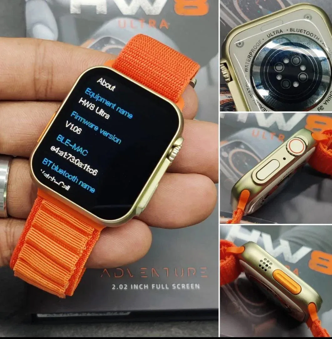 S8 Ultra 4g Android Smartwatch with Sim Cards