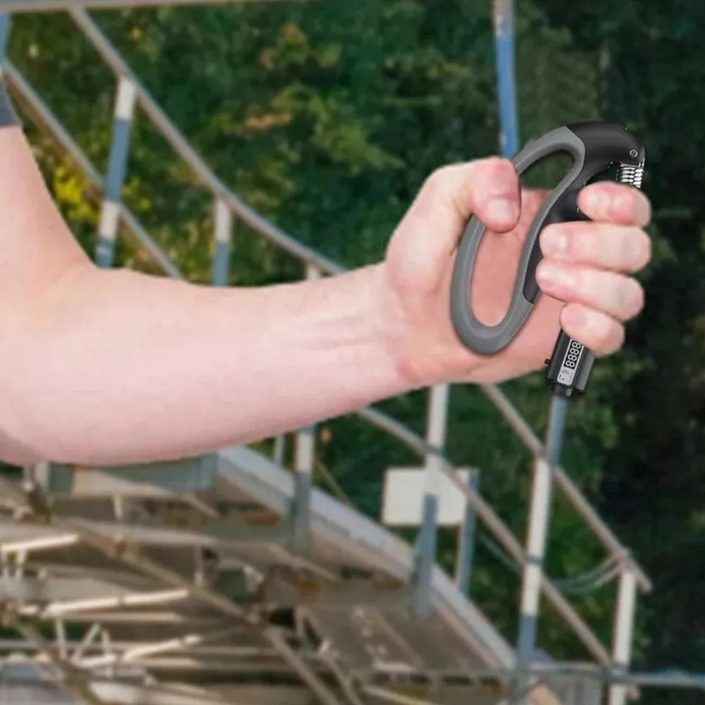 Hand Grip Strengthener with Counter